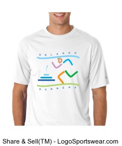 Quick Dry T-Shirt Artistic Orlando Runners Design Zoom